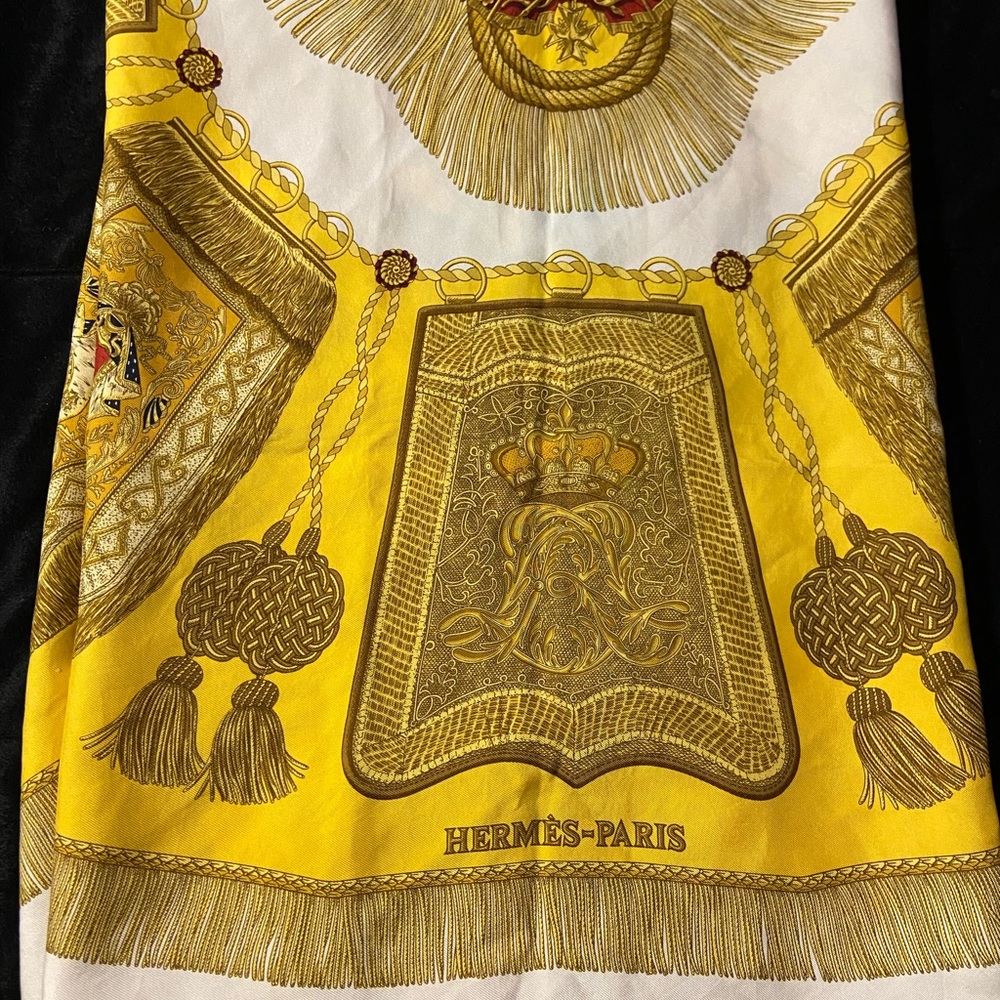 Hermes Poste et Cavalerie by J. Metz Silk Scarf - Picture 5 of 10